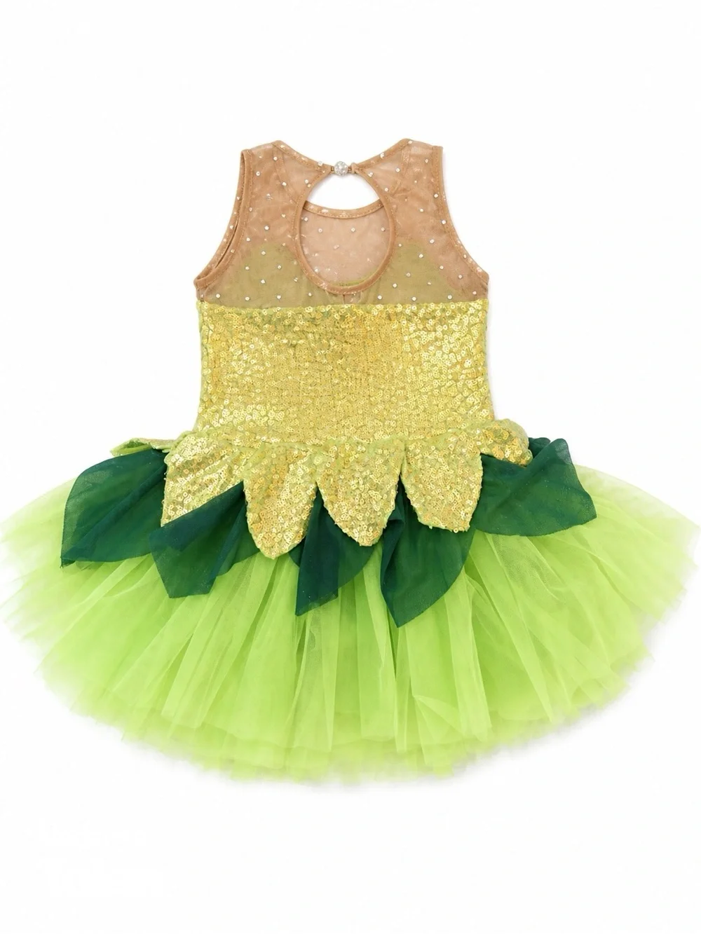 Wish Green Sequin Tutu Fairy Dress